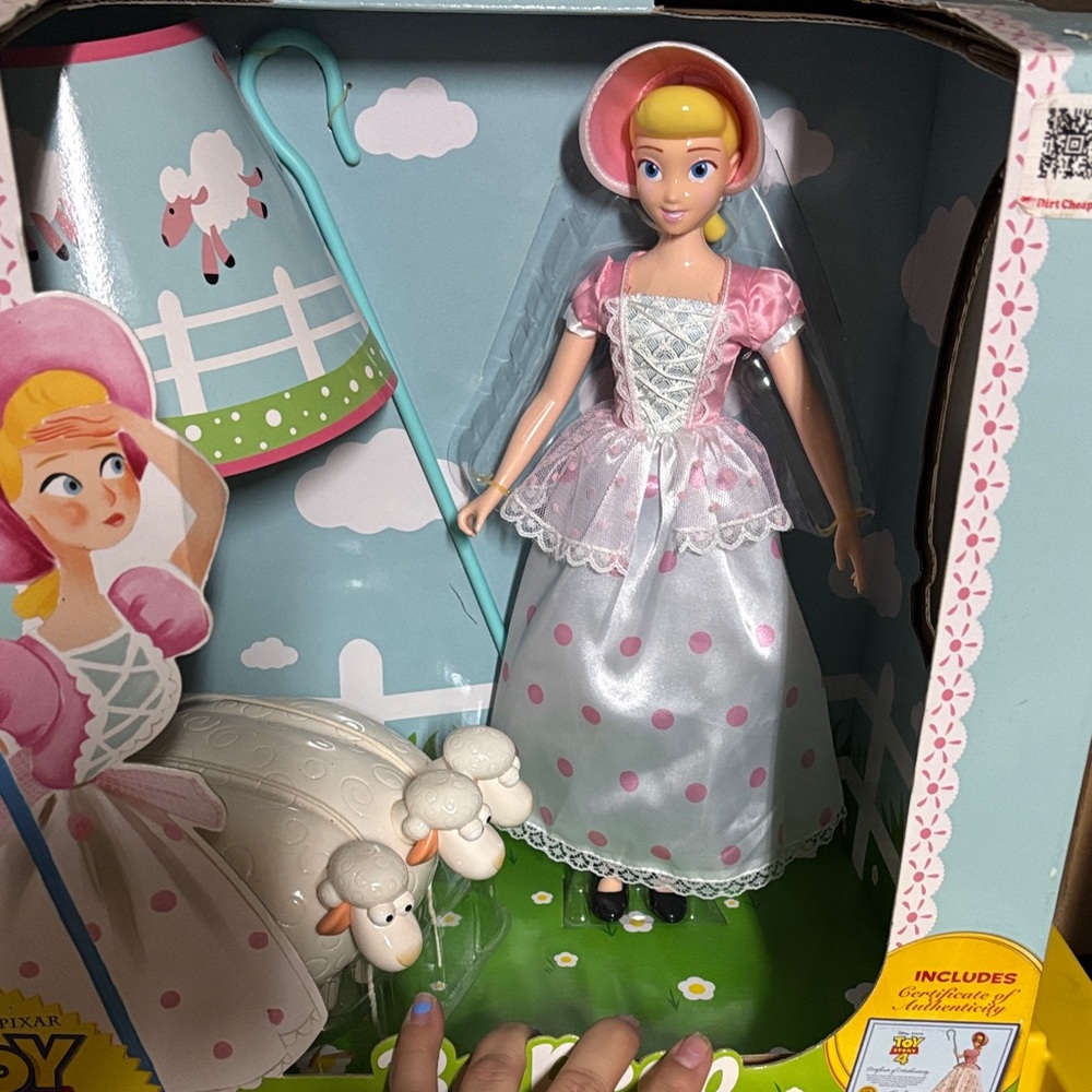 Disney Toy Story Bo Peep Doll with Sheep - Pink & White - Picture 5 of 5